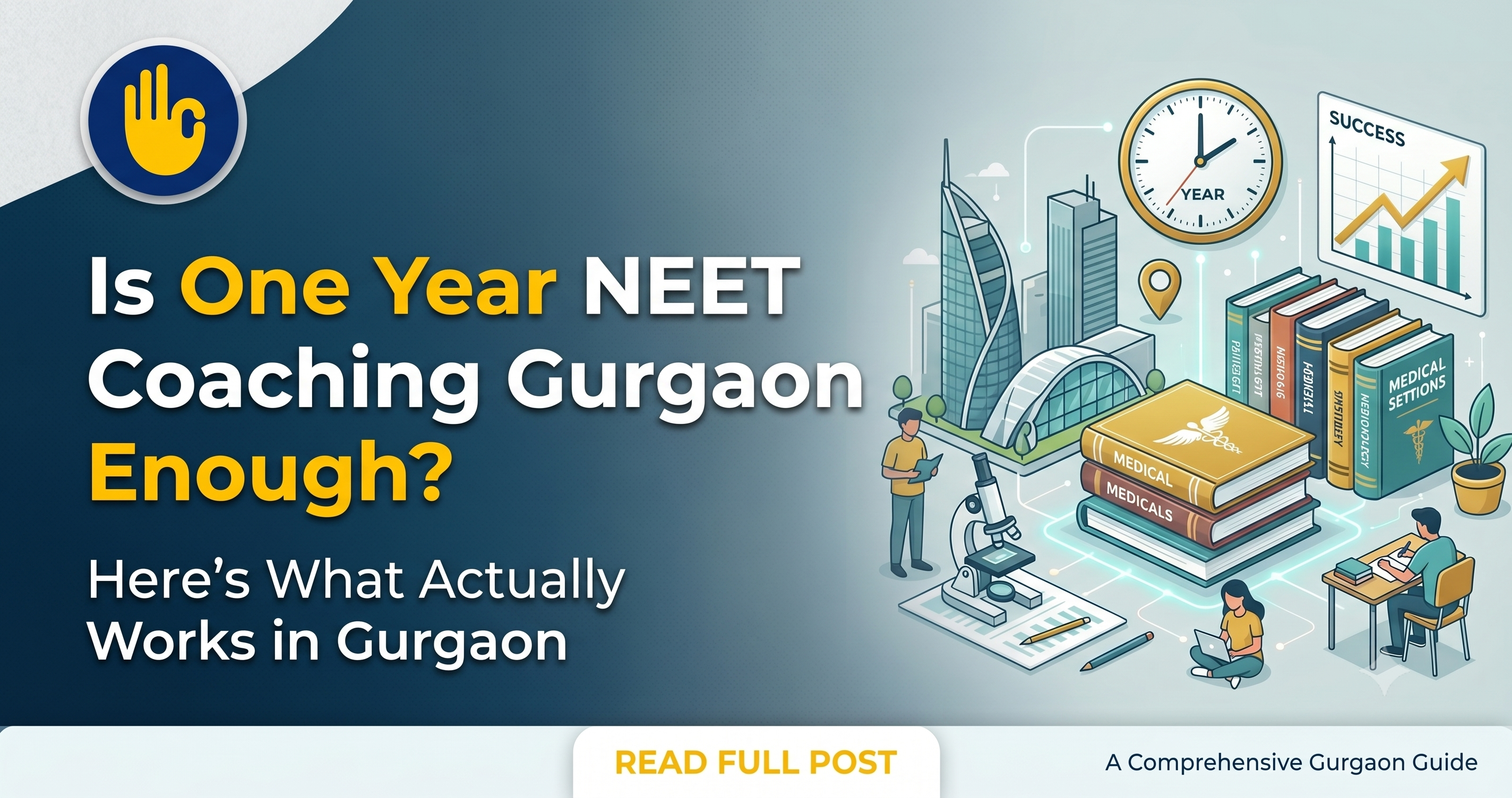 Is One Year NEET Coaching Gurgaon Enough? Here's What Actually Works in Gurgaon