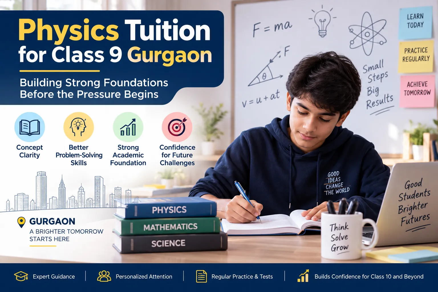 Physics Tuition for Class 9 Gurgaon: Building Strong Foundations Before the Pressure Begins