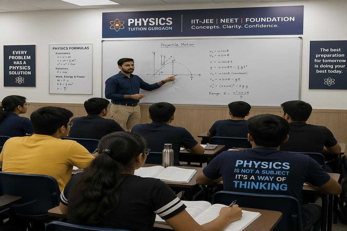 Physics Tuition in Gurgaon — What to Look For and Why Most Students Wait Too Long to Get Help